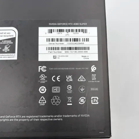 NVIDIA GeForce RTX 4080 Super Founders Edition FE 16GB GDDR6X Graphics Card