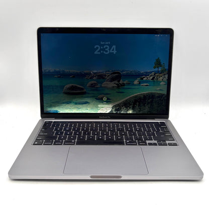 Broken 2022 Apple MacBook Pro 13.3" M2 10C GPU 8GB RAM 256GB SSD MNEH3LL/A READ Screen Pixelated